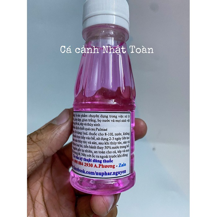 DIỆT SÁN, THỦY TỨC BỂ CÁ NUPHAR 100ML