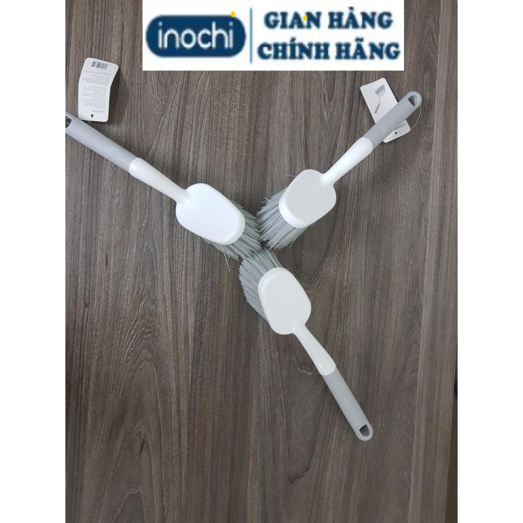 Bàn chải nhà tắm CÁN DÀI Kirei, cọ đa năng - sàn nhà - bồn tắm - bồn cầu - toilet