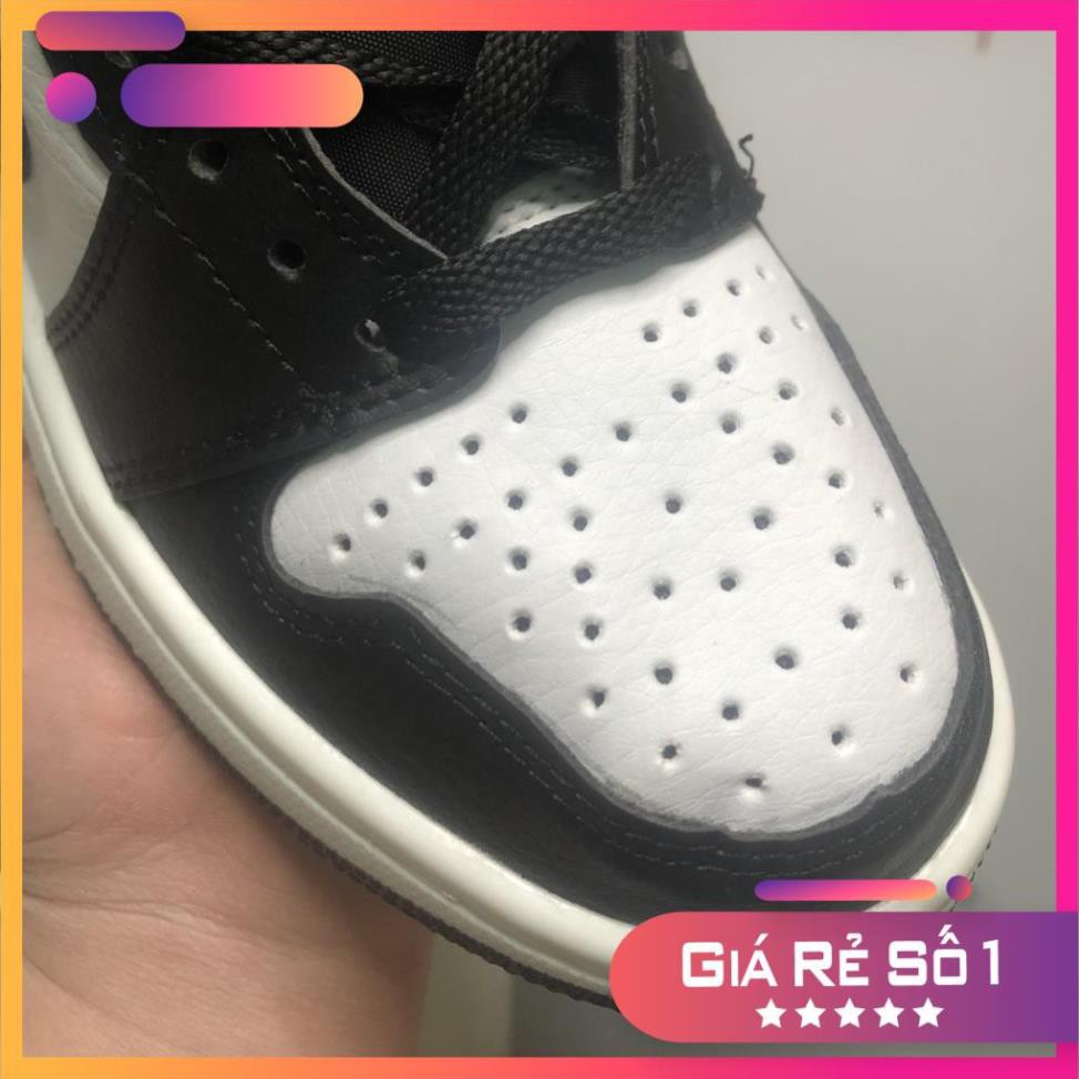 Giày thể thao sneaker Air Jordan panda, JD1 đen trắng cao cổ cao cấp full box nam nữ | BigBuy360 - bigbuy360.vn