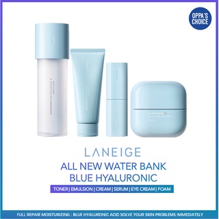Bộ sản phẩm dưỡng da LANEIGE WATER BANK BLUE HYALURONIC