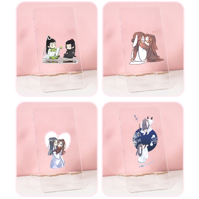 Giá đỡ điện thoại mica trần tình lệnh GDMC37 giá cute tiêu chiến vương nhất bác dễ thương trong suốt hoạt hình