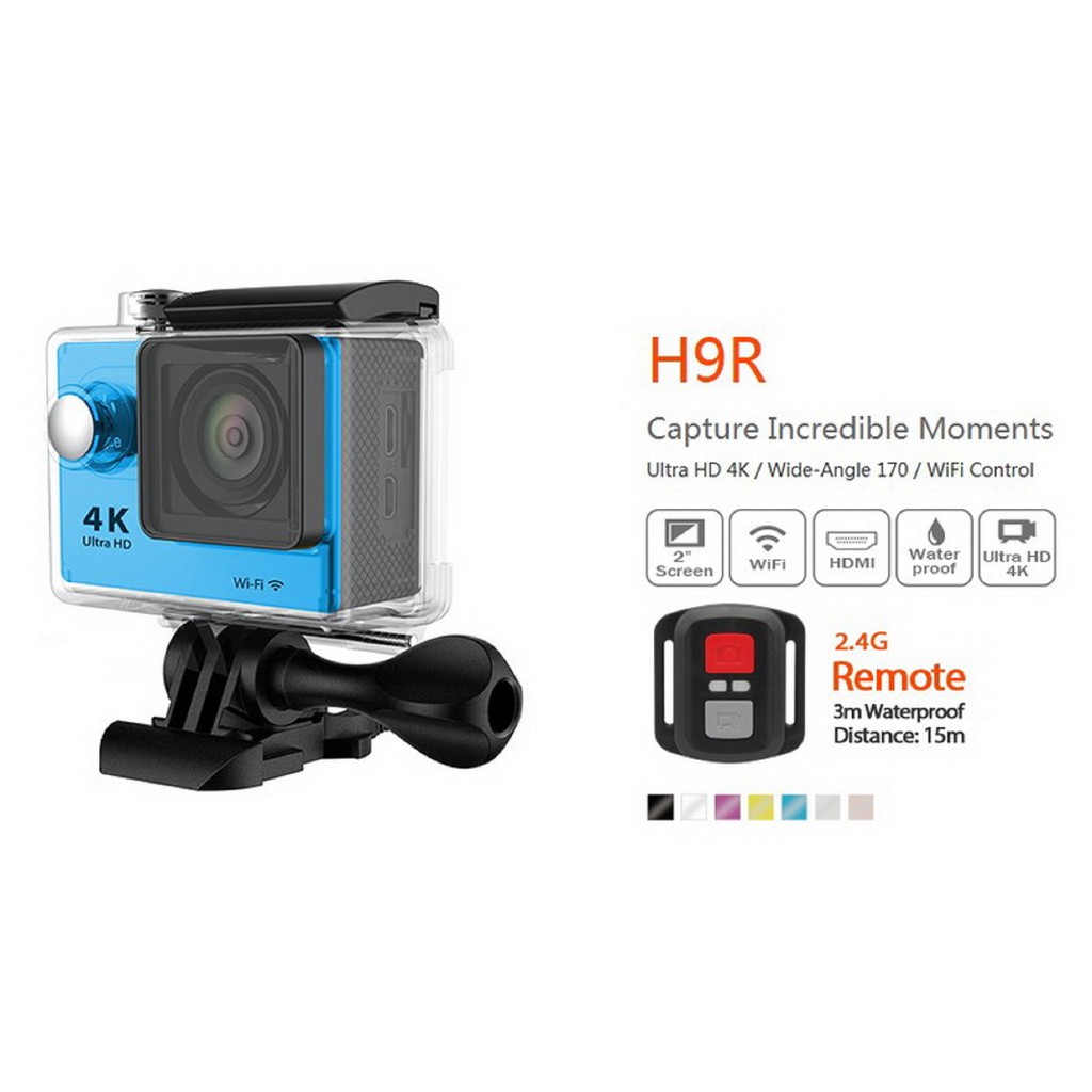 [CHÍNH HÃNG] Eken H9R - Camera thể thao Ultra HD 4K bản 4.0 mới nhất - Tặng Kèm Pin 900 mAh | BigBuy360 - bigbuy360.vn