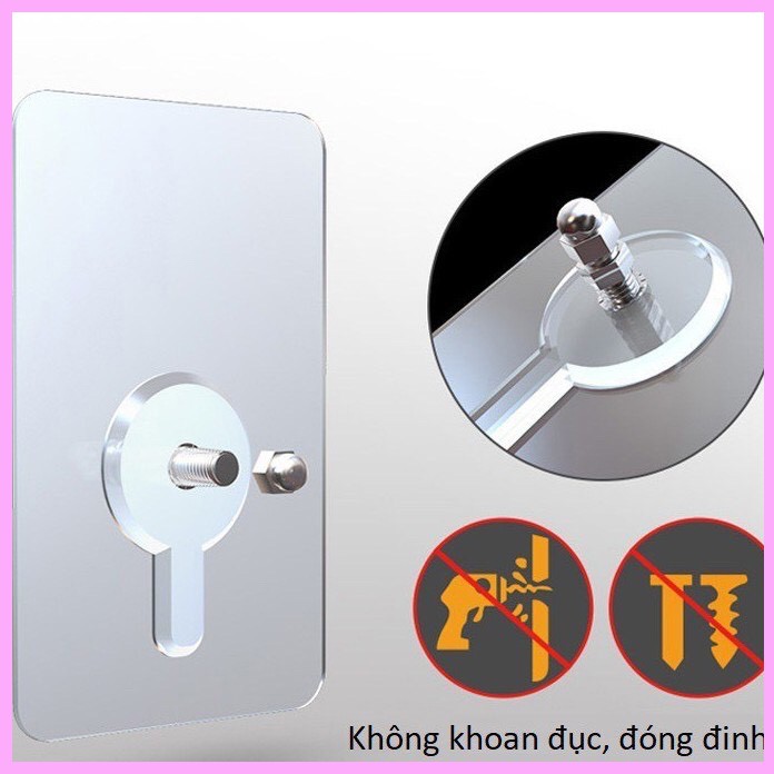 Miếng dán chuyên dụng cho thanh chắn giường, chắn cầu thang - Không cần khoan đục, chịu lực đảm bảo chắc chắn