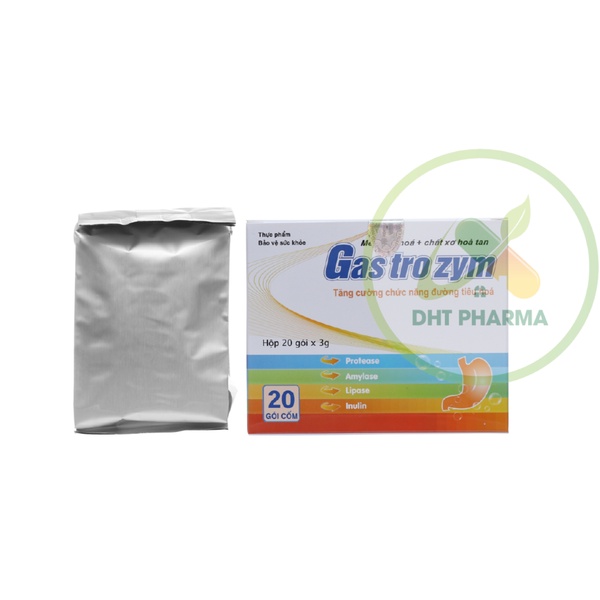 Bổ sung men tiêu hóa và chất xơ hòa tan Gastrozym