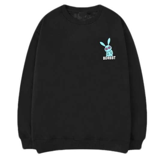 Áo Sweater Tay Dài RABBIT Vải Nỉ Form Rộng Ulzzang Unisex