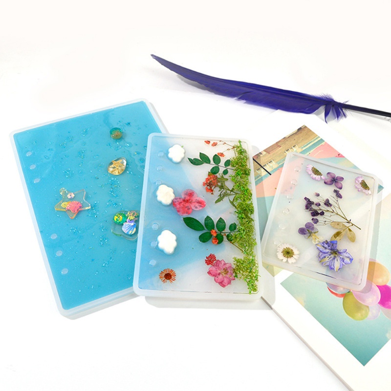 Khuôn Silicone Làm Giấy Ghi Chú / Sổ Tay DIY