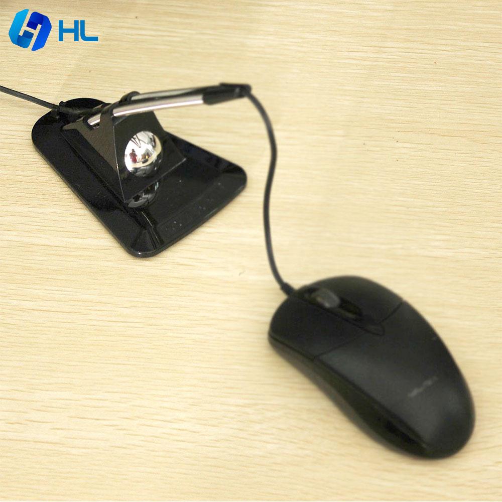 Universal Flexible Mouse Bungee Cord Cable Clip Line Organizer Holder Black | BigBuy360 - bigbuy360.vn