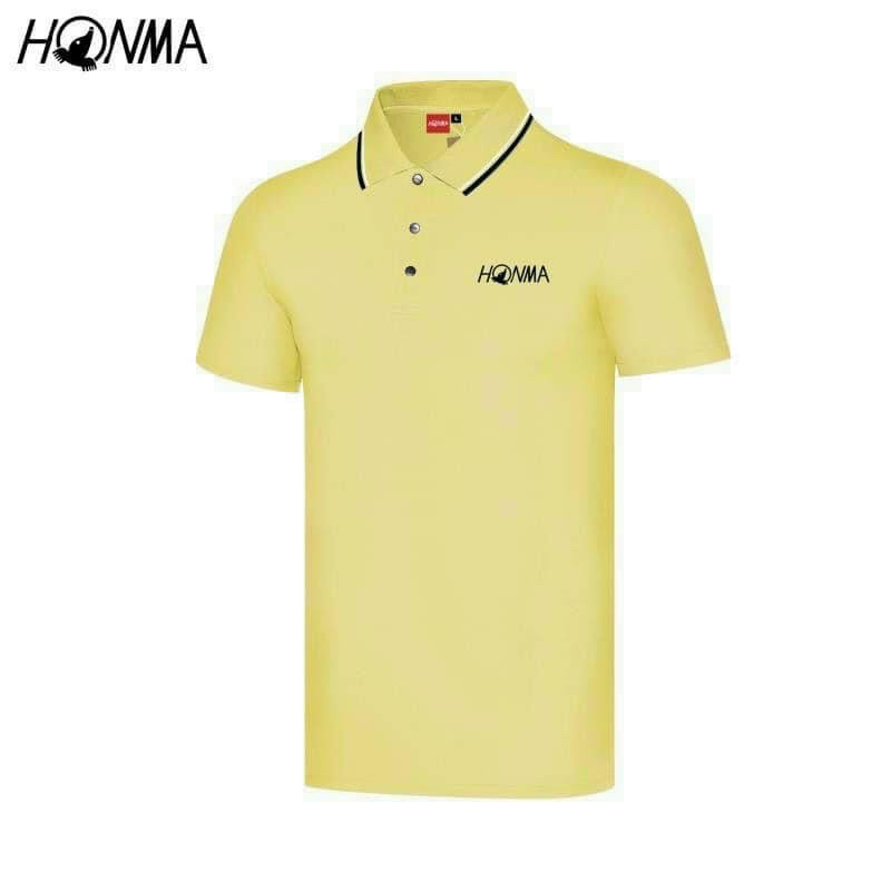 Áo cộc tay golf Honma hàng cao cấp chất liệu thoáng mát