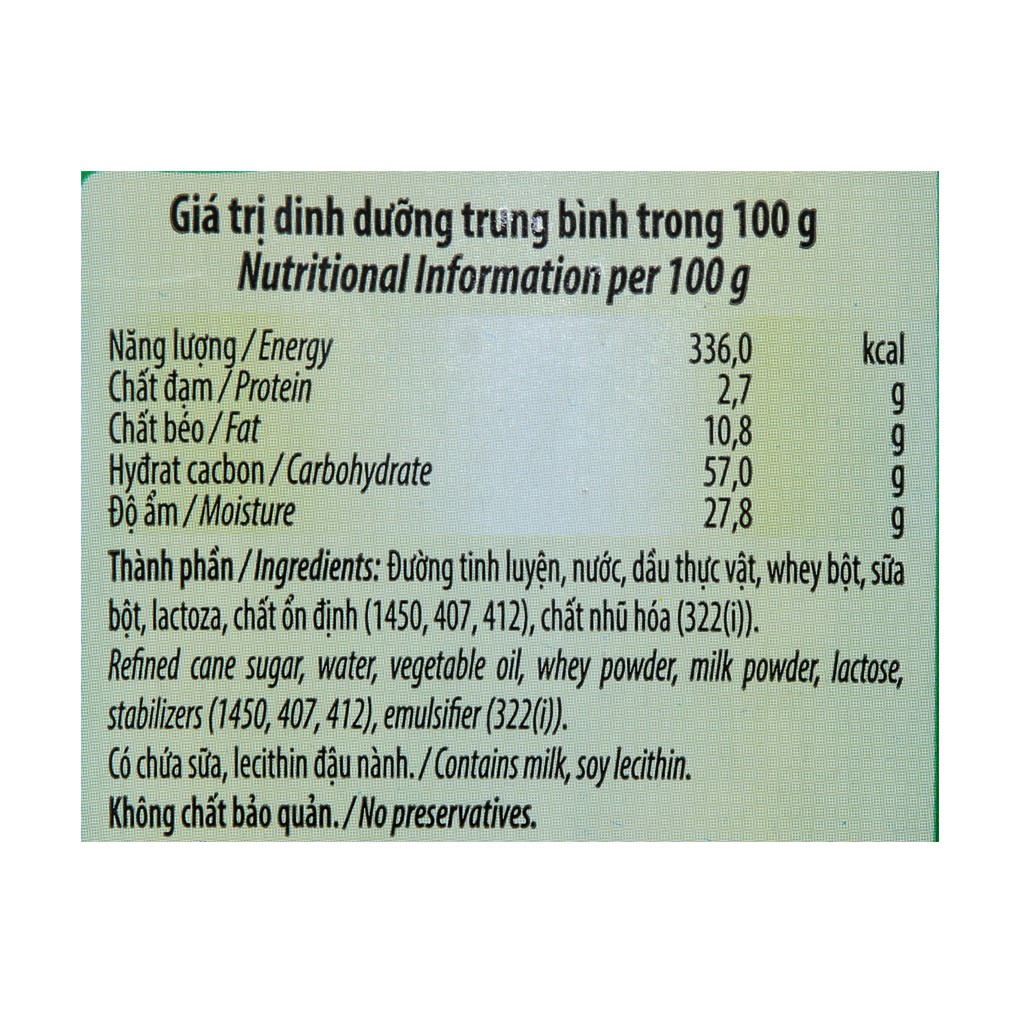 Sữa đặc có đường Ngôi sao Phương Nam Xanh lá hộp giấy 1284g