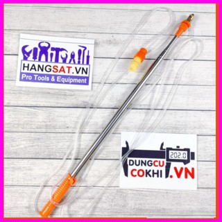 Cần tưới cây rút dài 3.6m, đầu phun 1 mắt đồng, dùng tưới cây, phun thuốc sâu tiện lợi