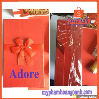 Hộp đựng nước hoa, mỹ phẩm quà tặng giấy mẫu Adore đỏ 50x11x4cm