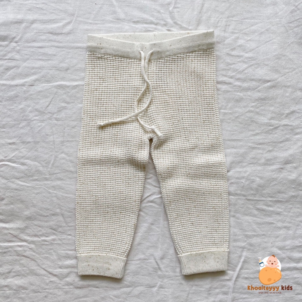 (MACRO &amp; MICRO) Quần dài len (Waffle Knitted Sweat Pant)