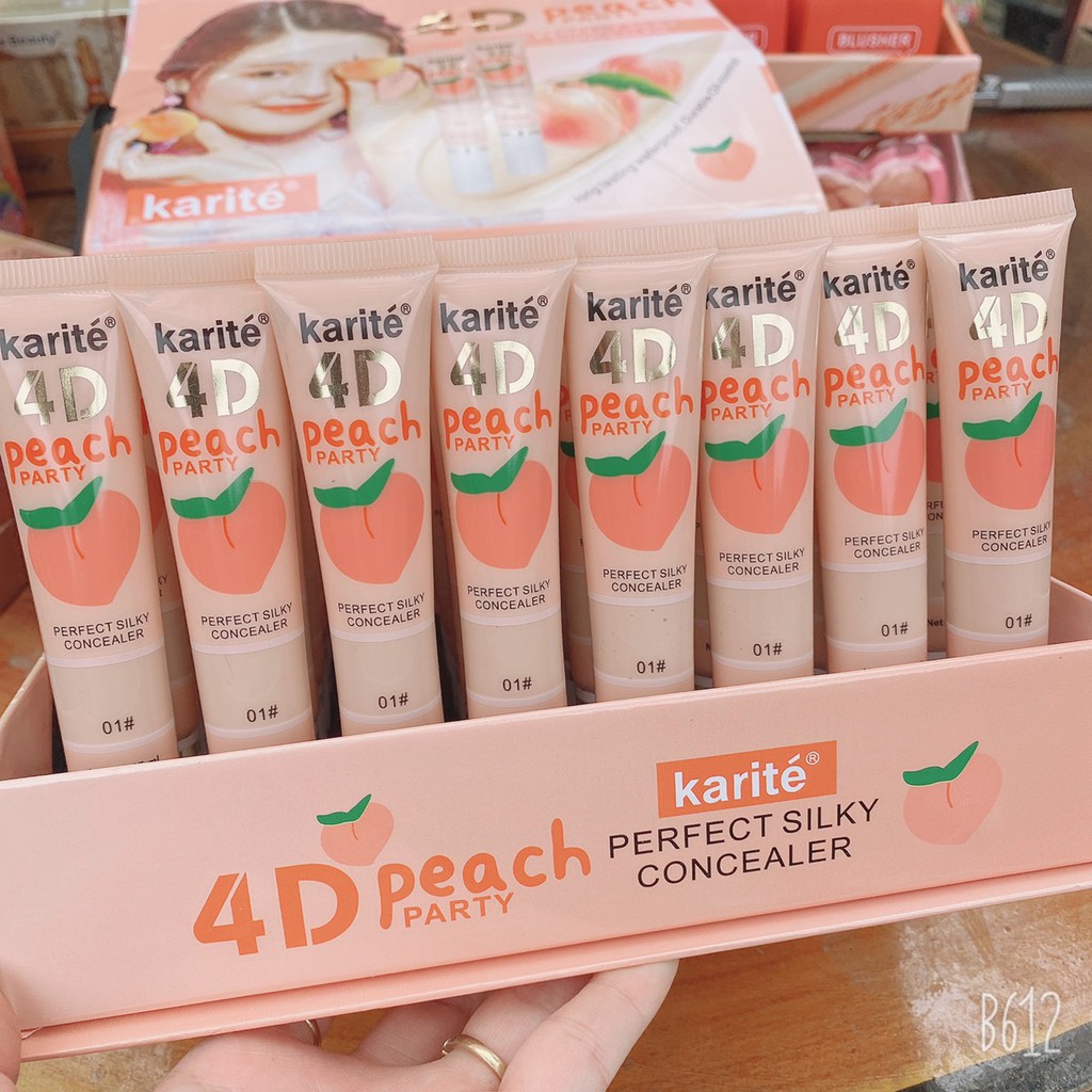 Kem nền che khuyết điểm 4D Peach của kissbeauty P405 | BigBuy360 - bigbuy360.vn