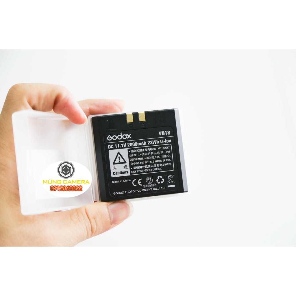 Pin VB18 cho Flash GODOX V860 II chính hãng