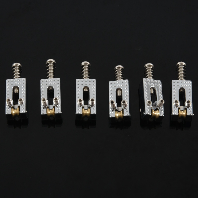 Yên Xe Tremolo 6 Cầu Kèm Cờ Lê Cho Đàn Guitar Điện Fender Strat Tele