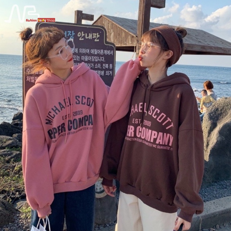 Áo Hoodie Form Rộng In Họa Tiết Thời Trang Xu Hướng Mới