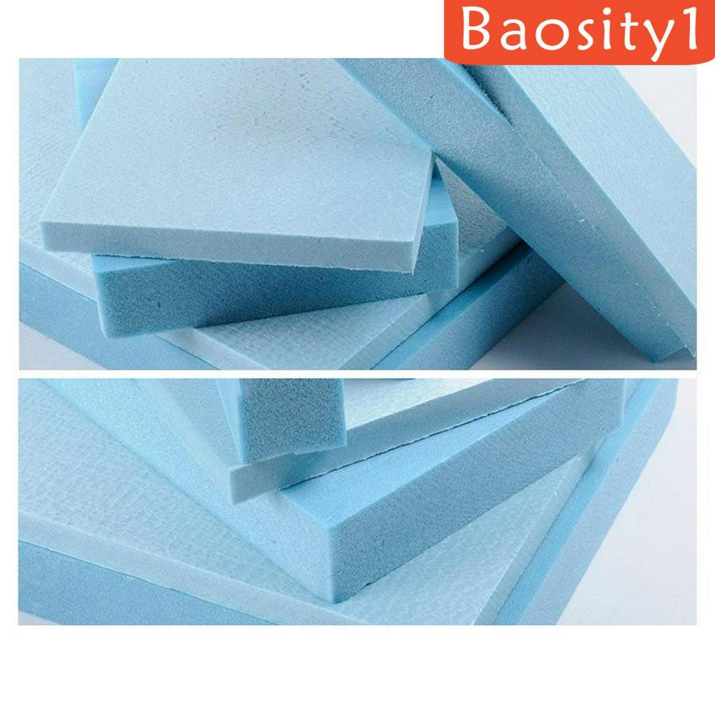 5 Tấm xốp màu xanh 30cm x 20cm x 2cm dùng cho mô hình tự làm