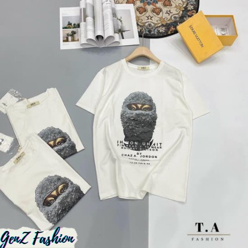 ⭕️ [CÓ HÌNH/VIDEO THẬT - HÀNG CAO CẤP] Áo Phông In Hình Mặt Nạ_Mã 005_GenZ Fashion