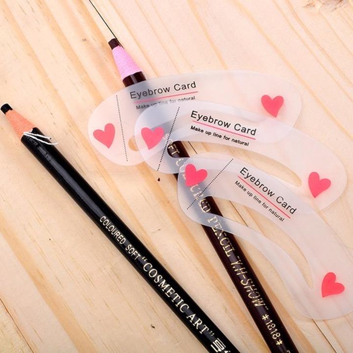 Combo 2 Cây Chì Xé Và Dụng Cụ Kẻ Chân Mày 3 Kiểu - BX2193