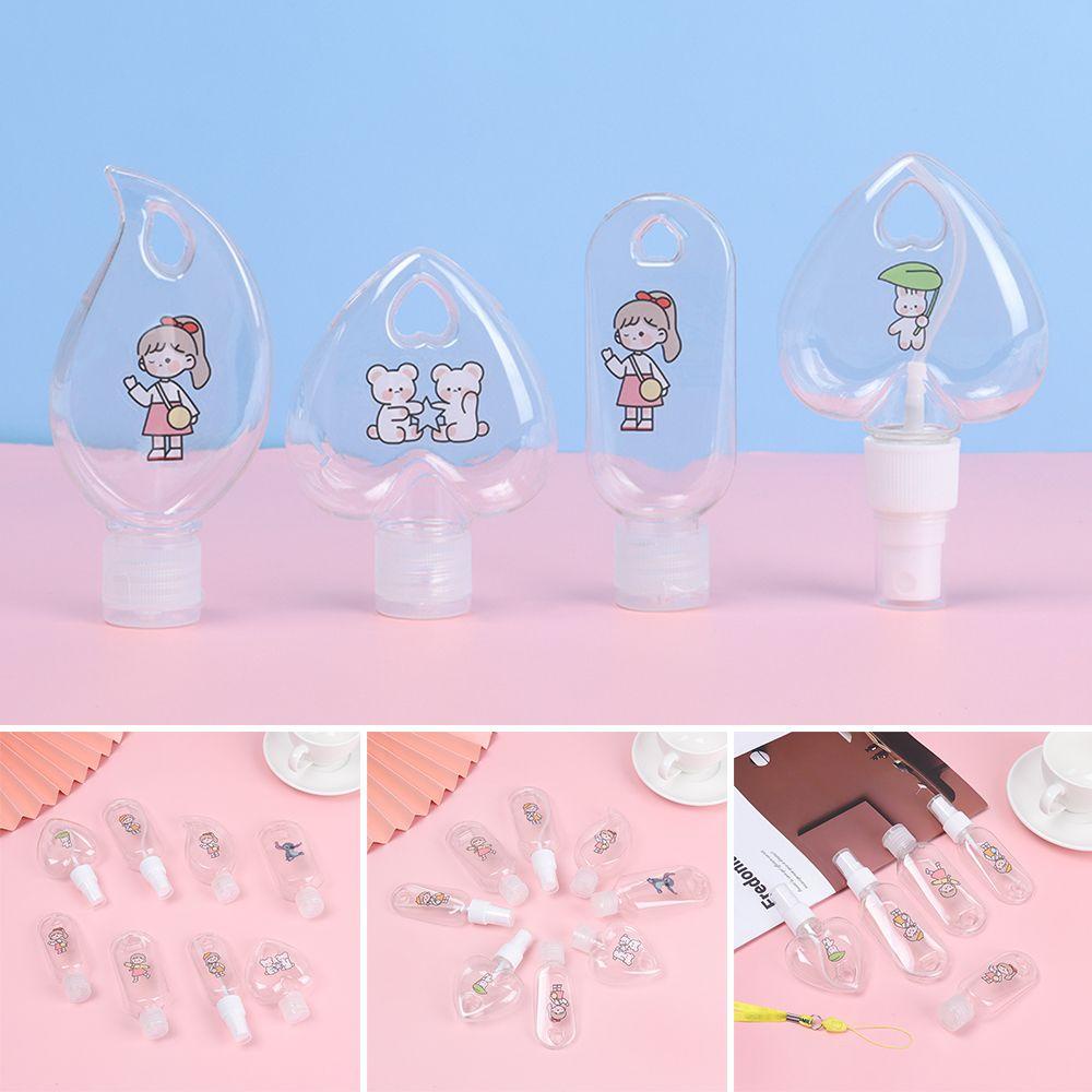 Chai Xịt Đựng Dung Dịch Rửa Tay Mini Có Thể Tái Sử Dụng Họa Tiết Hoạt Hình MIHAN1 30 / 50 / 60ml