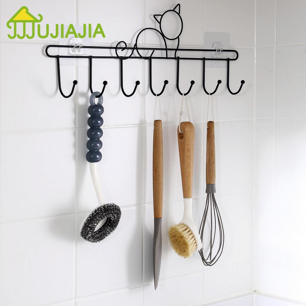 Móc Treo Đồ JUJIAJIA Dán Tường Dính Chặt Không Cần Đục Lỗ