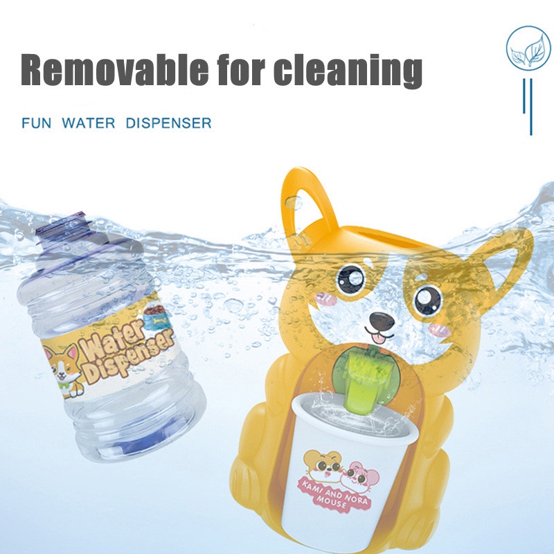 Đài Phun Nước mini Họa Tiết Hoạt Hình Dễ Thương Cho Bé