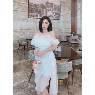 ĐẦM BODY BÈO NGỰC THẢ TÀ (có ảnh thật)