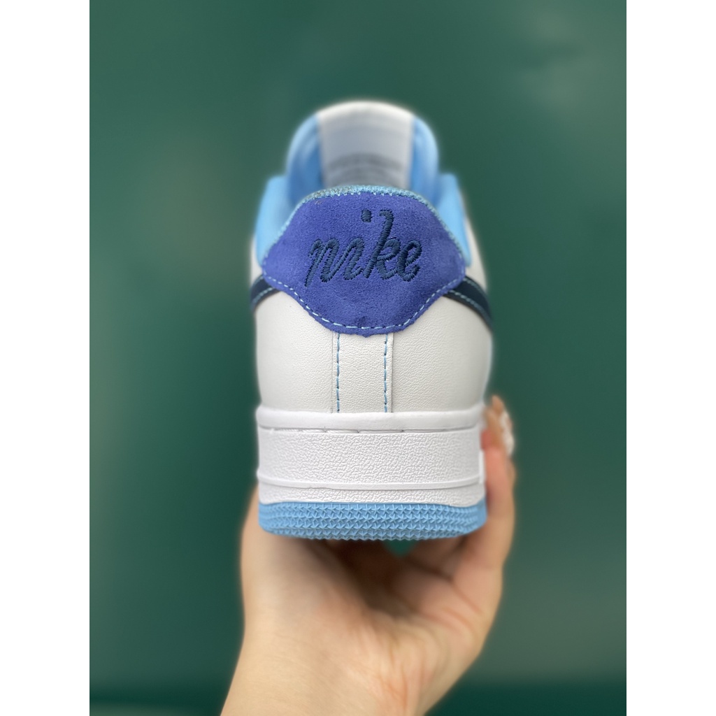 Giày Thể Thao Nam Nữ, Giày_Nike Xanh Dương Cao Cấp Air Force 1 Hàng Đẹp Full Box full Bill hót NEW 2022 cho nam nữ