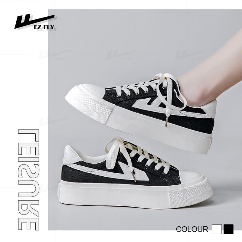 Giày thể thao nữ độn đế cao cấp WAR02 , Giày sneaker nữ đế bằng thời trang chống trơn trượt thương hiệu WARRIOR
