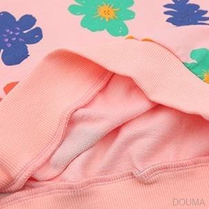 Áo Tay Dài Cổ Tròn Phong Cách Hàn Quốc Cho Bé Gái