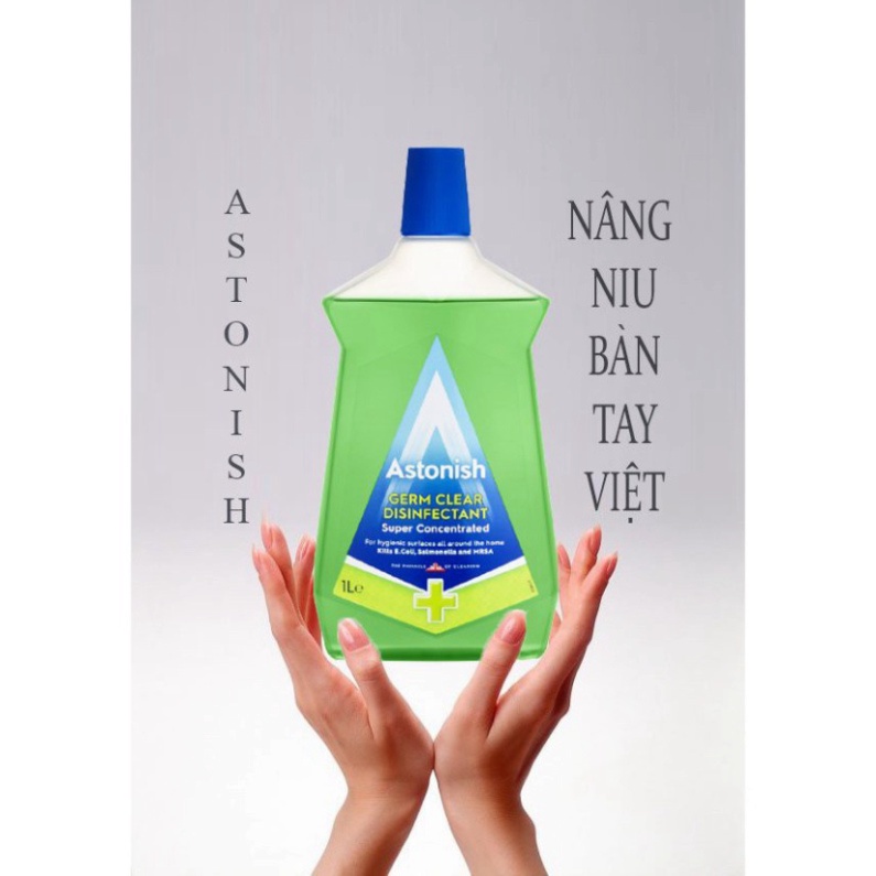 Dung dịch sát khuẩn vệ sinh tủ lạnh, tủ đông, lò nướng, lò vi sóng Astonish C9228