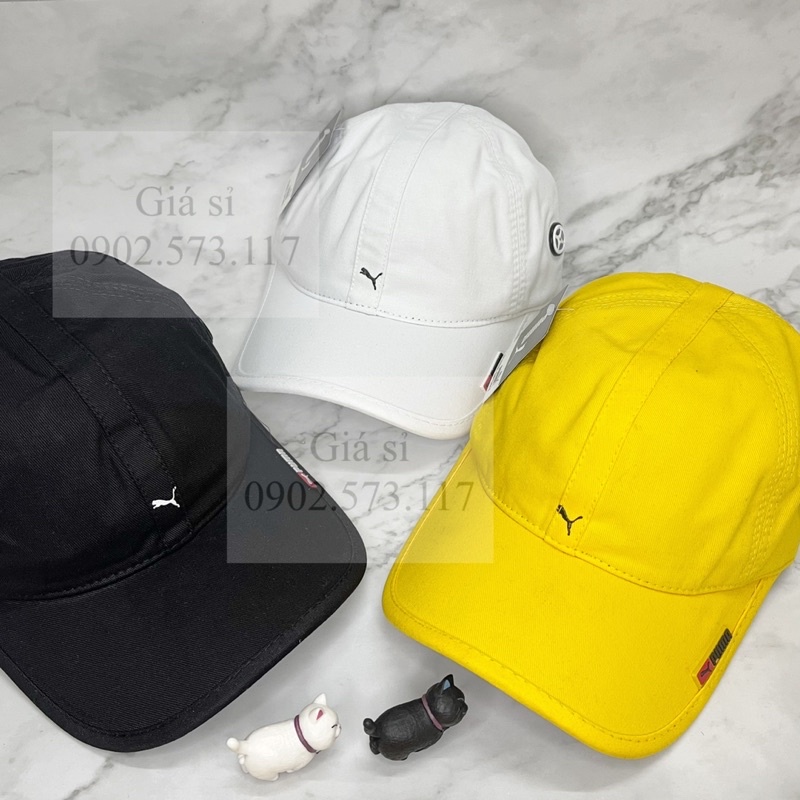 Nón kết lưỡi trai kaki thêu PUM thời trang xịn cá tính nam nữ