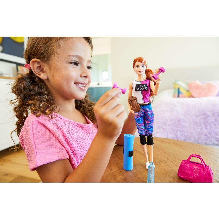 Chăm sóc sức khỏe búp bê Barbie (Spa, Gym, Thư giãn) GKH73
