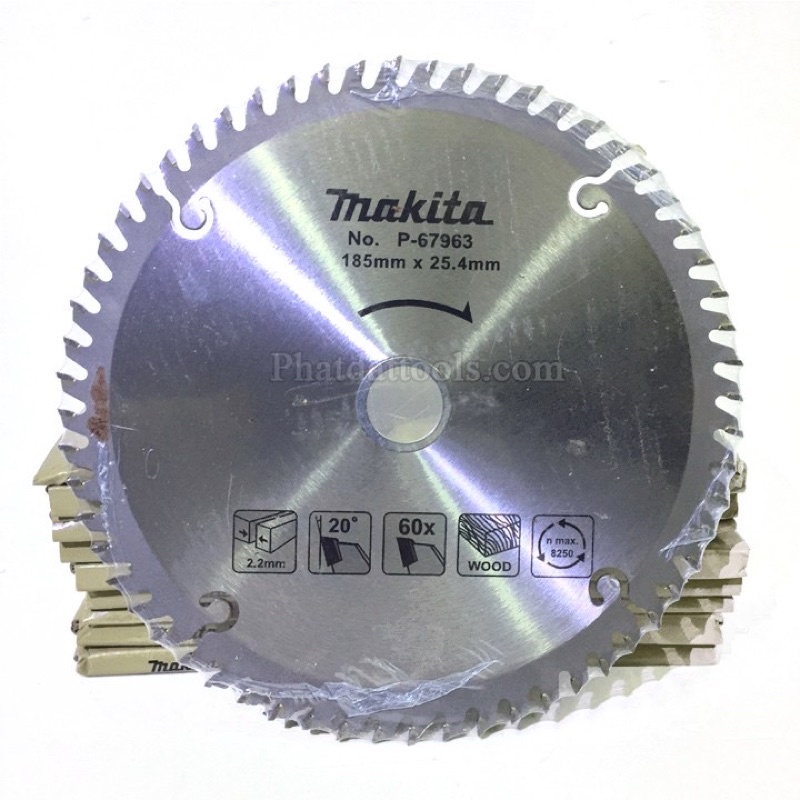 Lưỡi cưa gỗ-lưỡi cắt gỗ 185mm-60T Makita