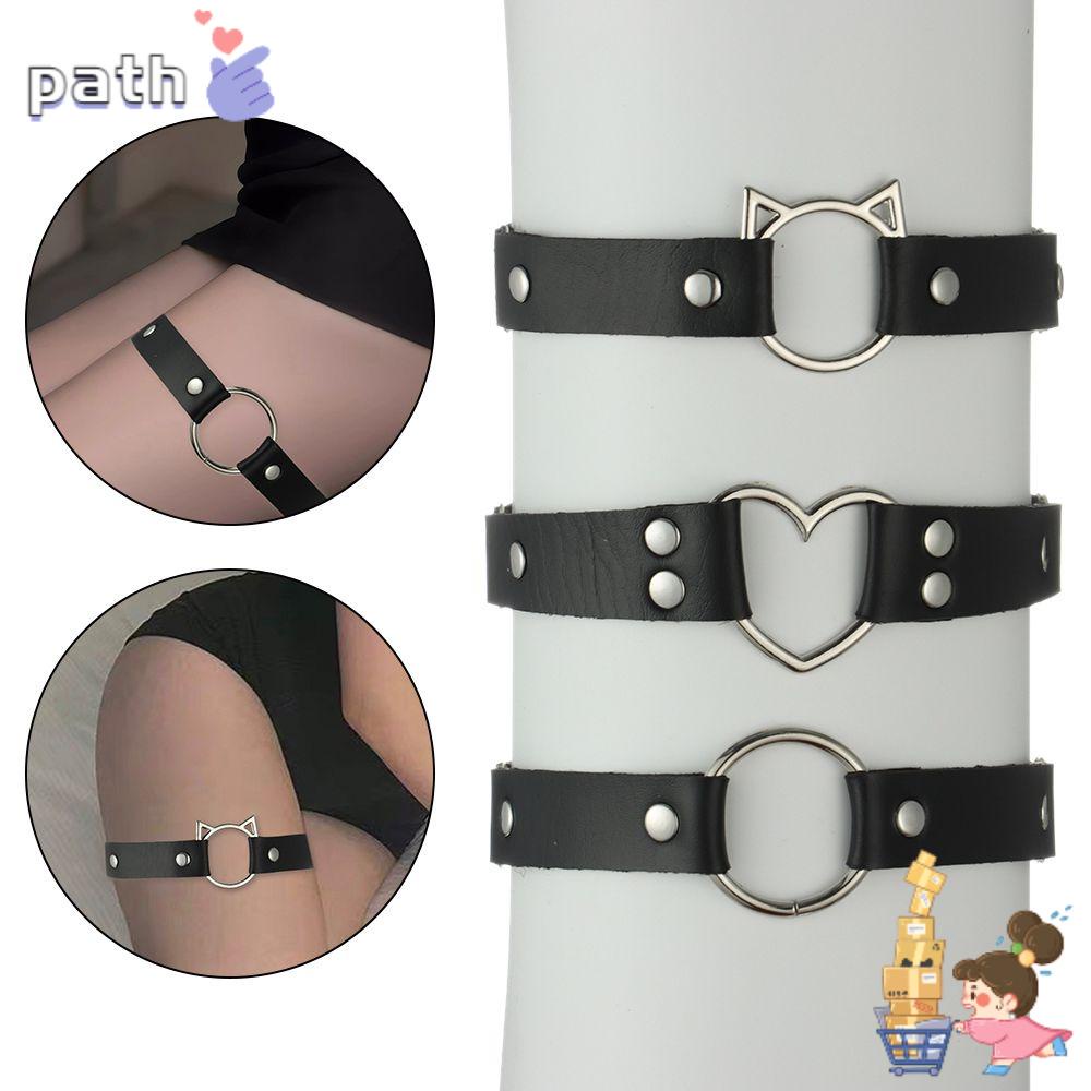 PATH Sexy Punk Harness Garter Belts Party Supplies Cosplay Cat Leg Chain Clothes Matching Womens Intimates Lingerie Gift Elastic Bondage Elastic Thigh Ring Garter