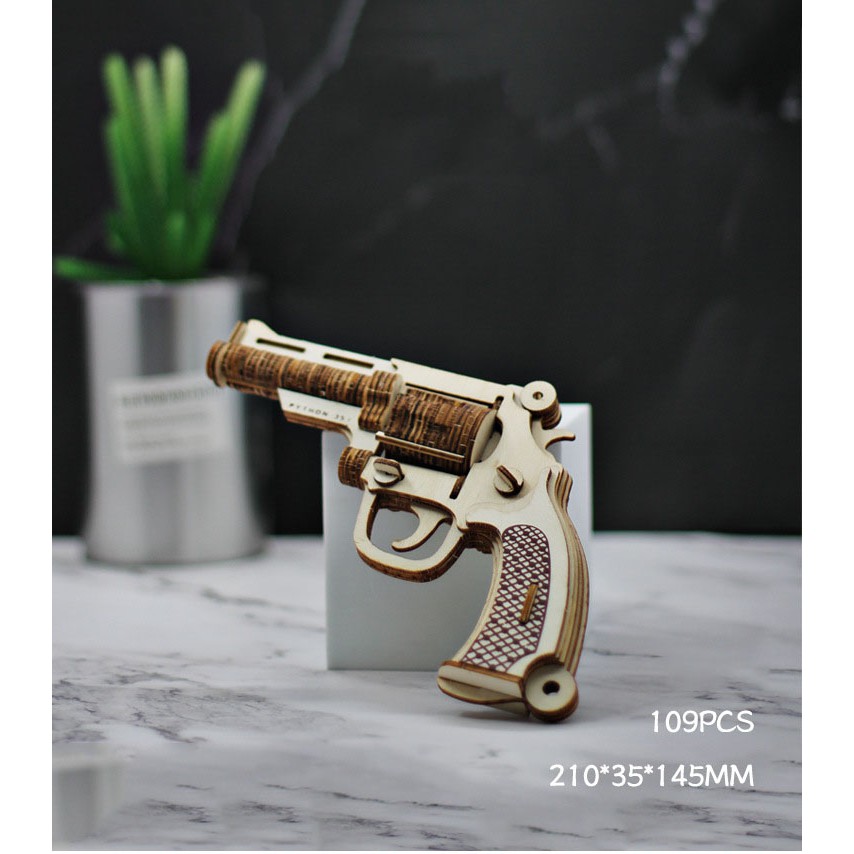 Đồ chơi lắp ghép gỗ 3D Mô hình Đồ chơi quân Sự Laser
