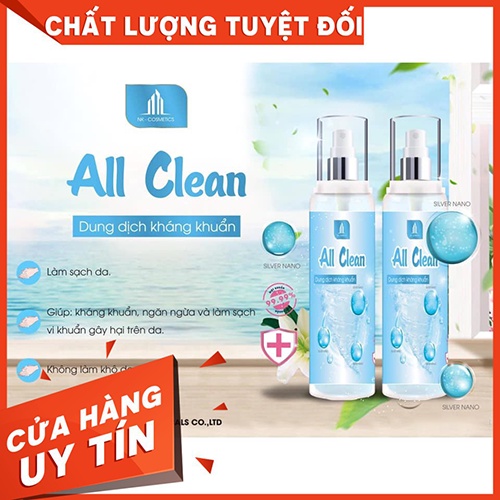 Nước rửa tay kháng khuẩn ALL CLEAN công nghệ nano | BigBuy360 - bigbuy360.vn