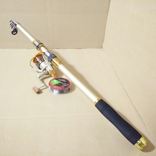 Bộ cần qiyue fishing 3m6 máy yumoshi ef5000 - tặng kèm 100m cước