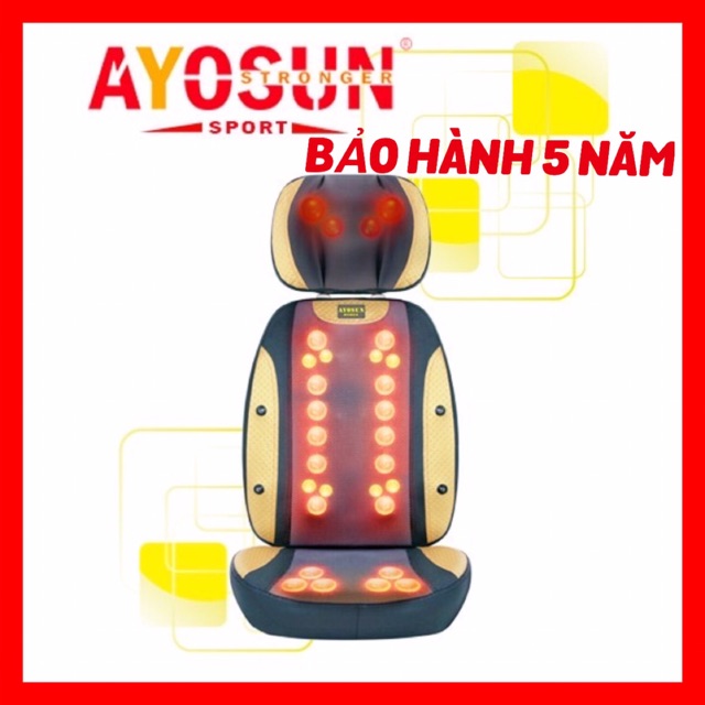 [CHÍNH HÃNG-BH 5 NĂM] Đệm Massage Toàn Thân Ayosun Hàn Quốc