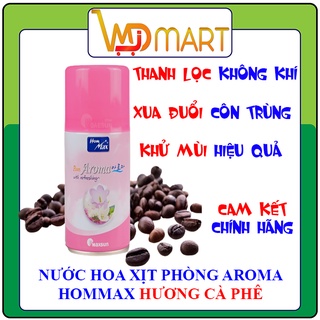 Nước hoa xịt thơm phòng Hàn quốc Aroma Homax hương cà phê chai 250ml