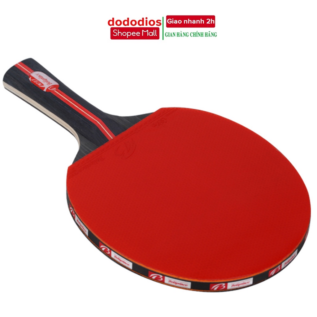Bộ 2 vợt bóng bàn tặng kèm 3 bóng DODODIOS, cốt vợt 7 lớp, mặt mút đàn hồi, chất lượng đạt chuẩn CHÍNH HÃNG