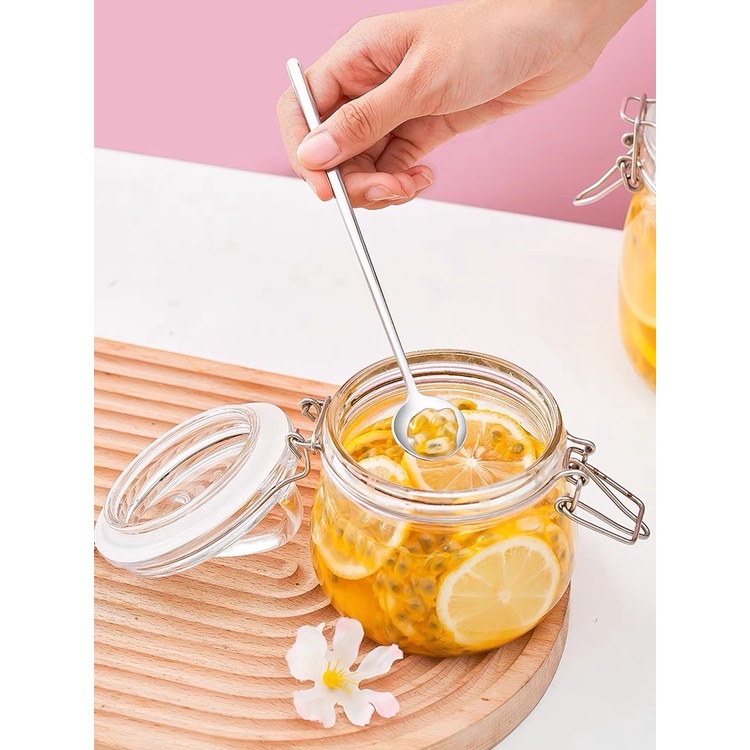 Hũ Thủy Tinh Nắp Cài Khoá INox 1000ml, 750ml, 500ml  - Đựng Thực phẩm, đồ ngâm muối, gia vị,...