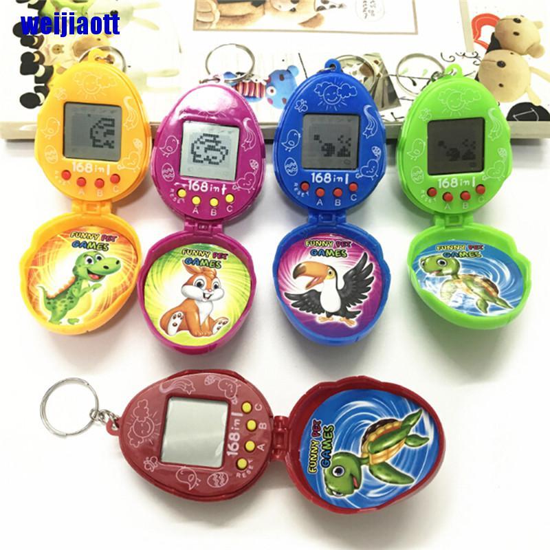 Máy Chơi Game Nuôi Thú Ảo Tamagotchi Cyber Kèm Móc Khóa