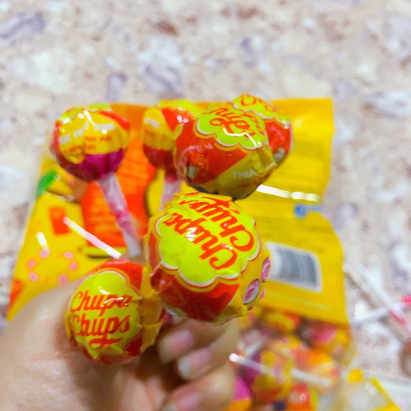 Túi kẹo mút chupa chups loại  mới ( túi 60 que nhiều vị)