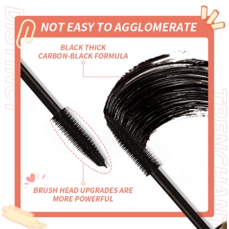 Mascara KIMUSE làm dày mi trang điểm mắt 8g AMPERE | BigBuy360 - bigbuy360.vn