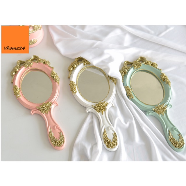 GƯƠNG CẦM TAY CÔNG CHÚA RETRO GTD169