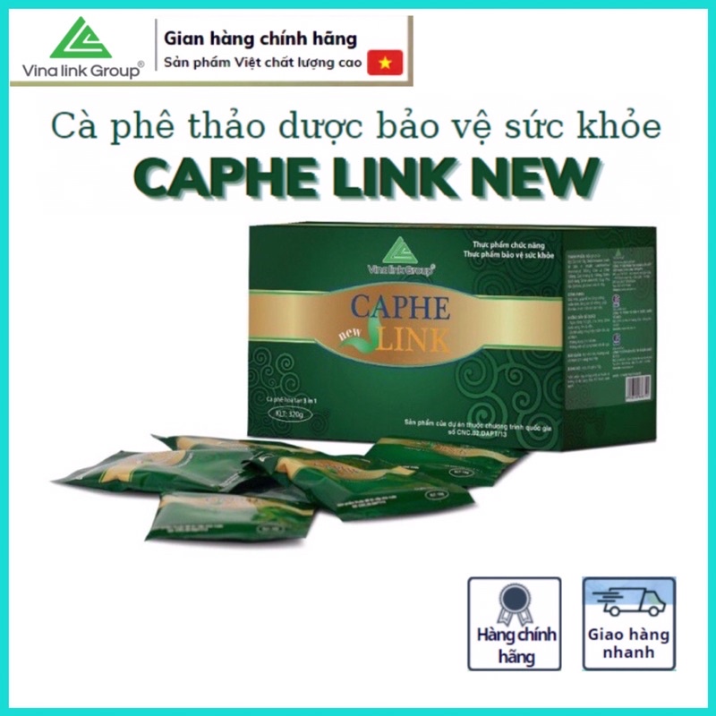 CAPHELINK New Cà Phê Thảo Dược / Cafe Sức Khỏe
