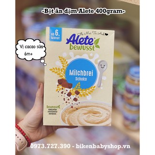 Bột ăn dặm Alete 400gram date 2021