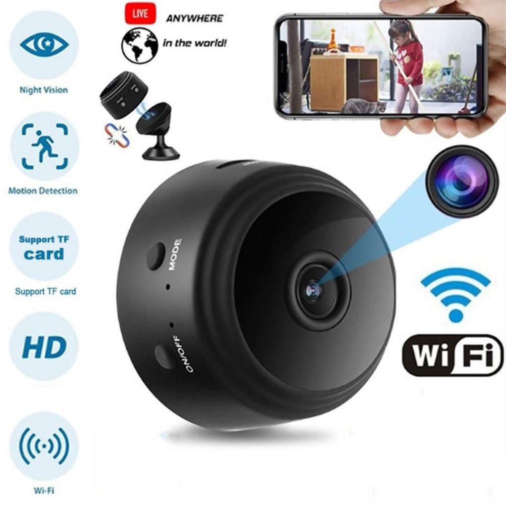 Camera IP WIFI A9 HD Chuẩn nét, Vỏ Kim loại, có Pin | BigBuy360 - bigbuy360.vn