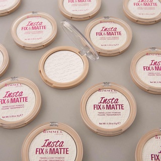 Phấn phủ Rimmel London Insta Fix & Matte Powder